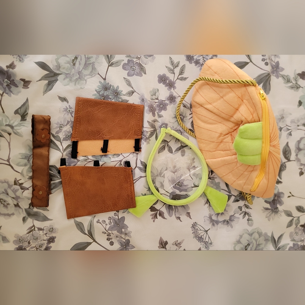 Ogre Brown and Green Costume Set - Picture 2 of 6